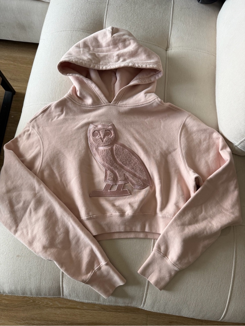 OVO pink embroidered hoodie - Picture 2 of 4